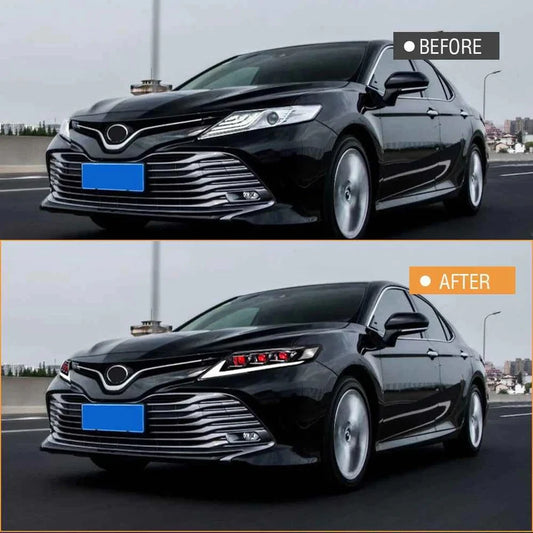 NTXGlow LED Headlights (2018-2024 Toyota Camry LE, SE, XLE, XSE, TRD)