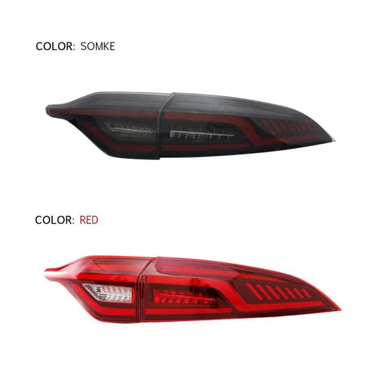 NTXGlow Red LED Tail Lights (2020-2024 Toyota Corolla US)