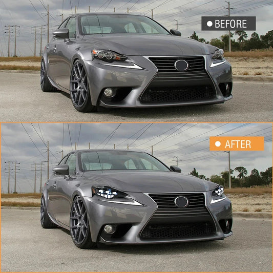 NTXGlow LED Headlights (2013-2016 Lexus IS250, IS350 F IS300, IS300t)