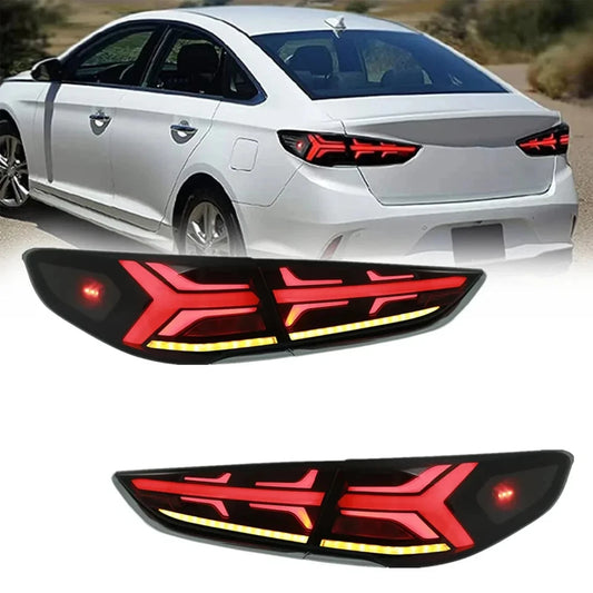 NTXGlow Red LED Tail Lights (2018-2019 Hyundai Sonata)