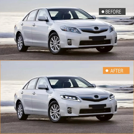 NTXGlow Triple Beams LED Headlights (2010-2011 Toyota Camry)