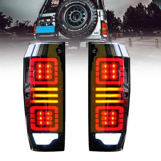 NTXGlow Smoked LED Tail Lights (1984-2021 Toyota Land Cruiser LC76)
