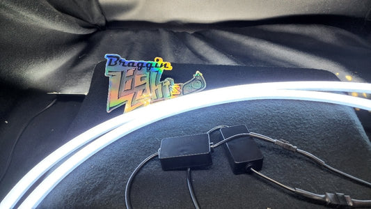 Side Emitting LED Tubes Sequential Switchback