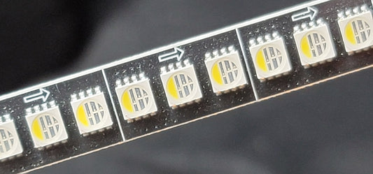 Flow Series 12mm Rigid Strips - UCS2904 RGBW - 2 Half Meter Strips