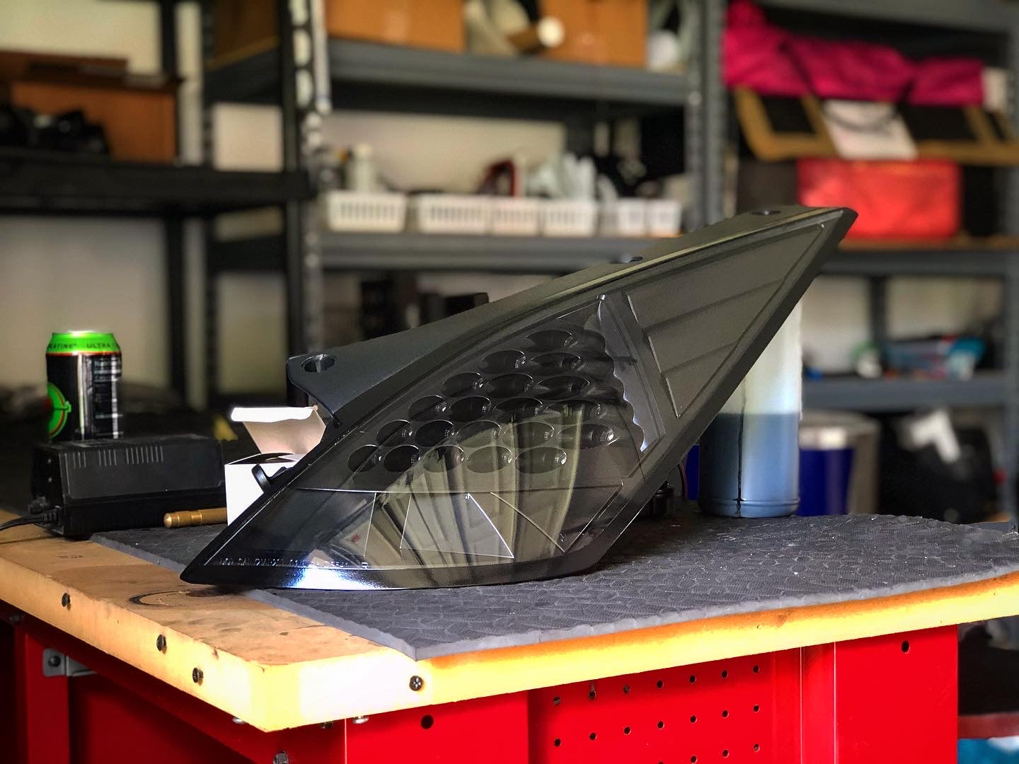 Nissan 350z all Black Housing Tail Lights