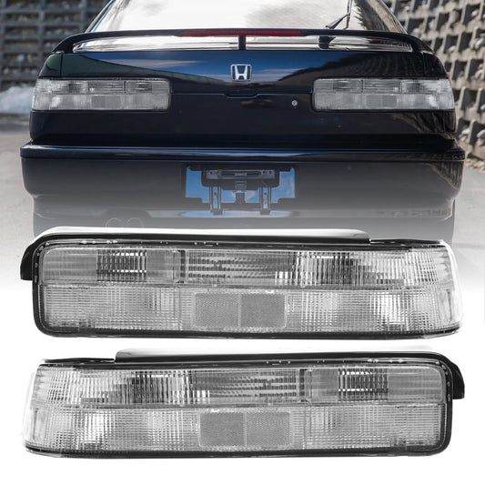 1990-1993 Acura Integra 2d Coupe Da Db Clear Jdm Style Tail Lights Made By Unique Racing
