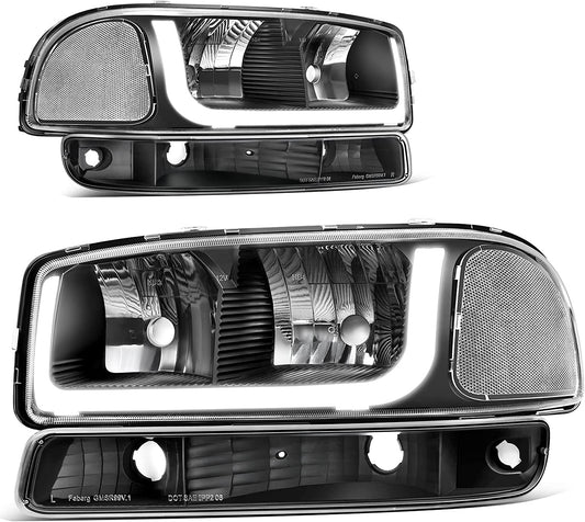 AmeriLite 2013-2015 Altima 4Dr Sedan Replacement Headlights Pair Halogen Type - Driver and Passenger Side