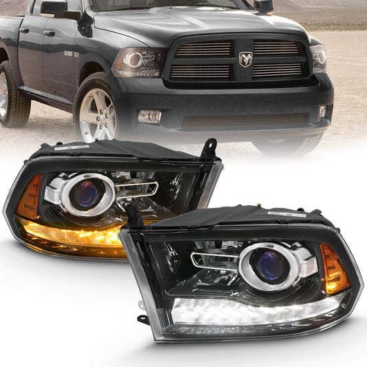 Amerilite LED Headlight Bulb Drl Directional For Dodge Ram 1500 2500 3500 Passenger And Driver Side