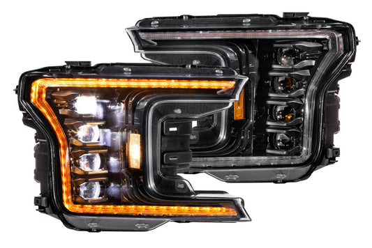 2018-2020 Ford F150 Xb Morimoto LED Headlights Amber Drl