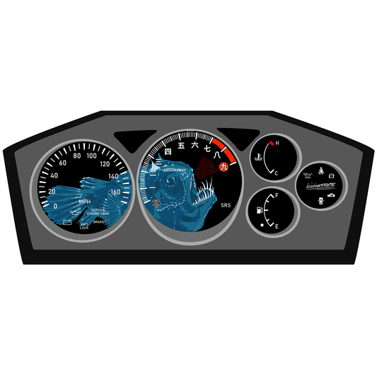Illumaesthetics Mitsubishi Lancer Evolution 789 Gauge Faces Ct9a