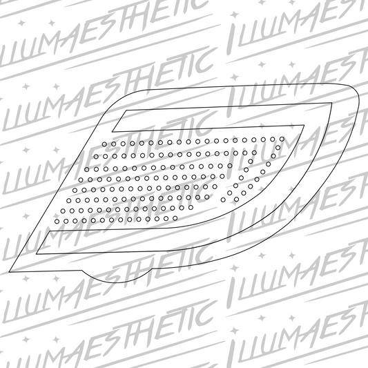 NTXGlow Tail Lights (2006-2007 Subaru Impreza Gg)