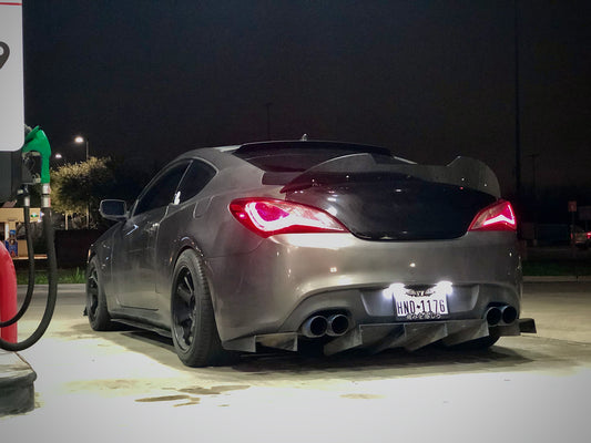 NTXGlow Wicker Bill Spoiler (2010-2016 Genesis Coupe)