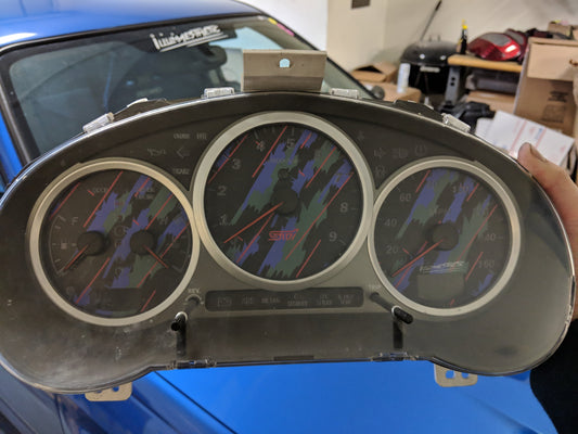 Limited Preorder Illumaesthetic Subaru Gd Sti 0407 Hks Gauge Faces