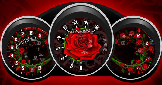 Illumaesthetics Mazda Mazdaspeed 3 1st Generation Gauge Faces Bk 0309