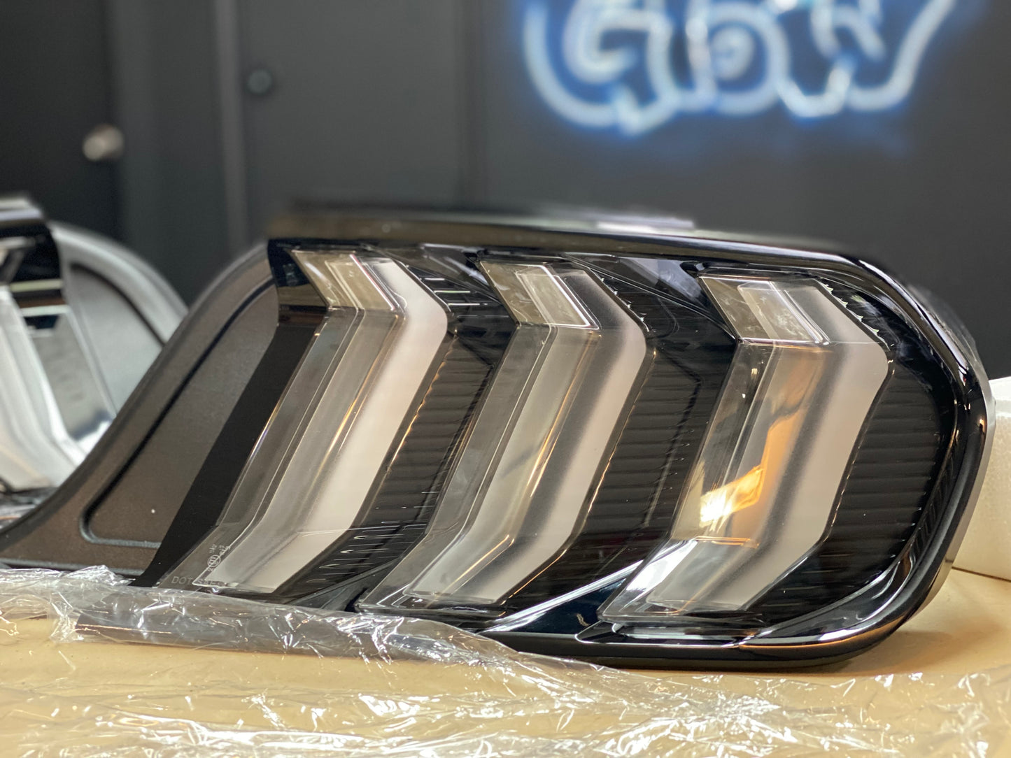 2015 - 2023 Clear Mustang tail lights