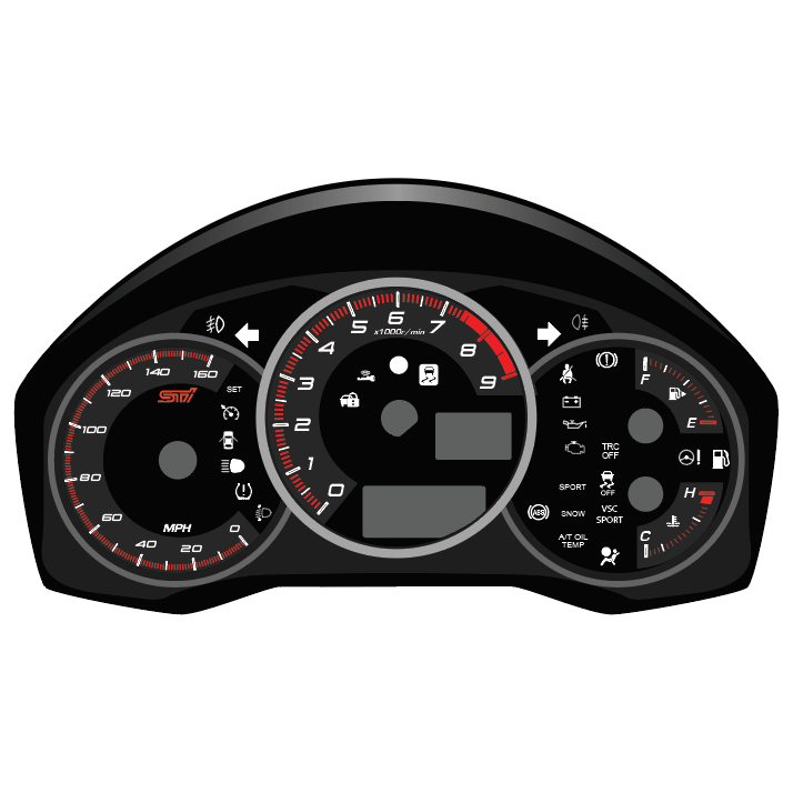 Illumaesthetic FR-S/GT-86/BR-Z (Non-LCD) - Gauge Faces (ZN6)