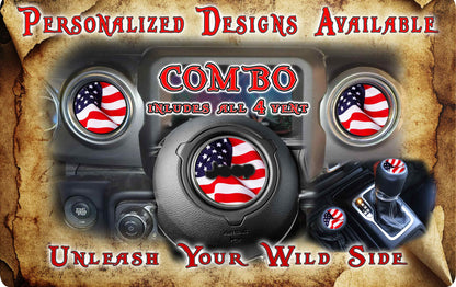 Steering wheel decal bigfoot 140