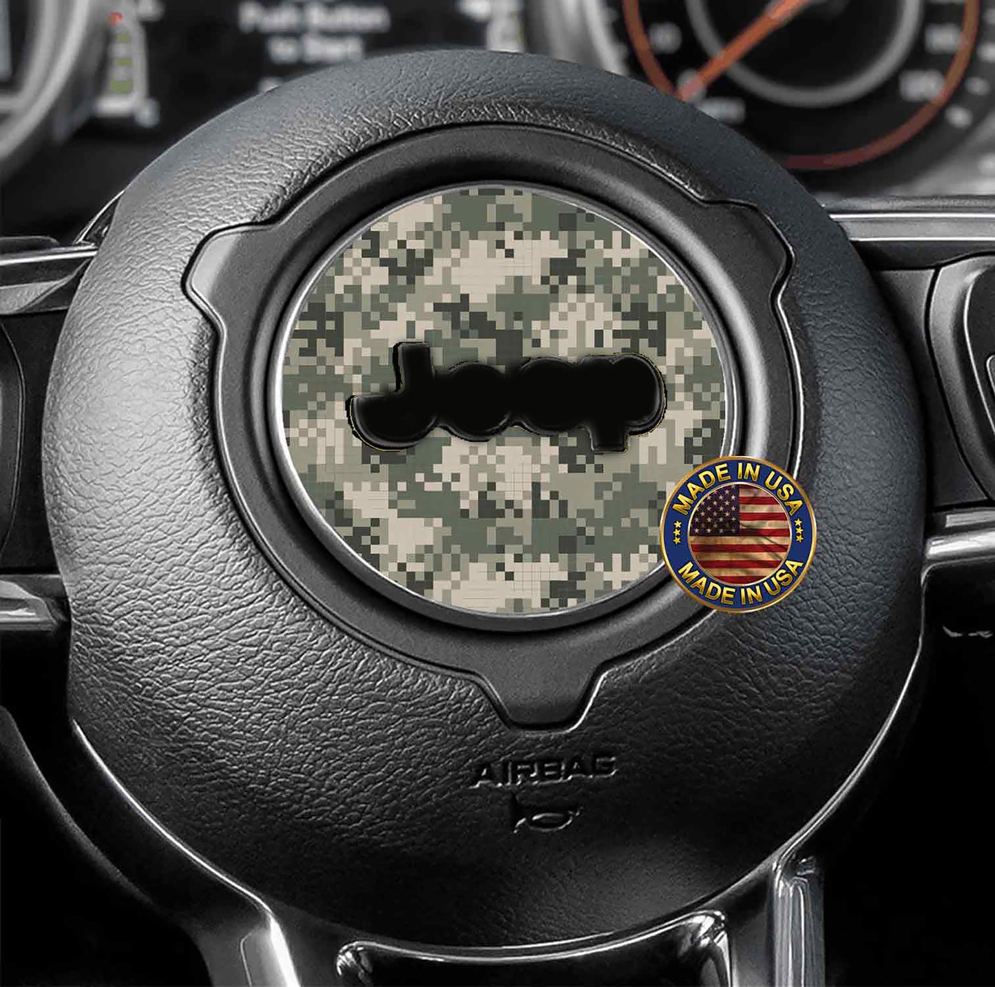 camo fender vent decal for the JL or JT 2018 or newer 122