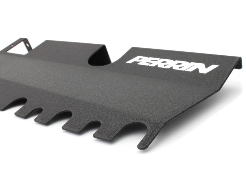 Perrin 15-21 WRX/STI Radiator Shroud | With OEM Intake Scoop - Black