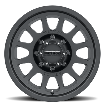 Method MR703 Bead Grip 20x9 12mm Offset 8x6.5 130.81mm CB - Matte Black