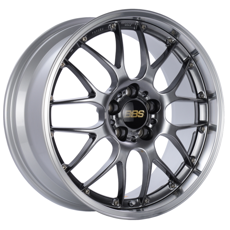 BBS RS-GT 18x9.5 5x130 ET48 CB71.6 Diamond Silver Center Diamond Cut Lip Wheel main image 1
