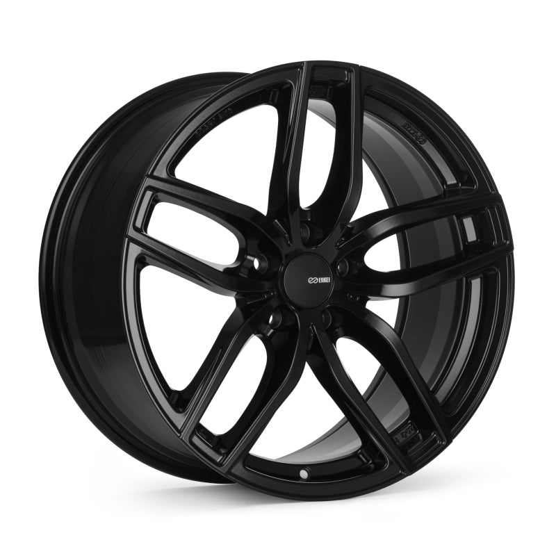 Enkei Tune 18x8 / 5x112 BP / ET45 / 72.6mm Bore - Gloss Black Wheel