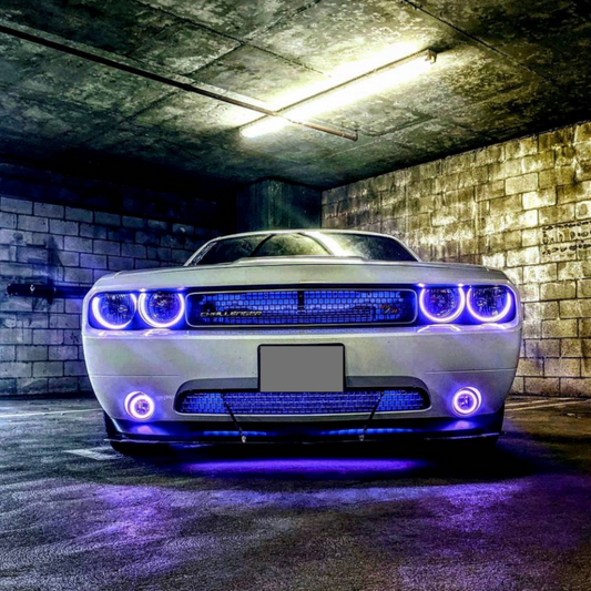 Lighting Trendz 2008-2014 Dodge Challenger RGBW Waterproof Halo LED Kit