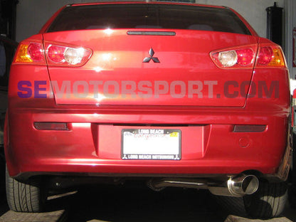 Tsudo S2 Race Catback Exhaust Lancer 2008-2011 DE/ES/GTS PZEV FED