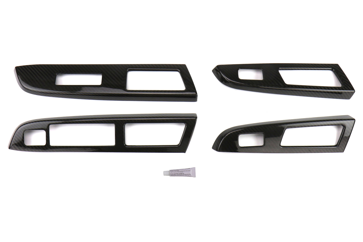 OLM Carbon Fiber Switch Panel Covers - 2015-2016 WRX / 2015-2016 STI