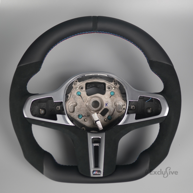 2018-2024 BMW  All M Models | G07 G87 G80 G82 G83 F90 F91 F92 F93 F95 F96 F97 F98 Custom Steering Wheel by Exclusive Steering