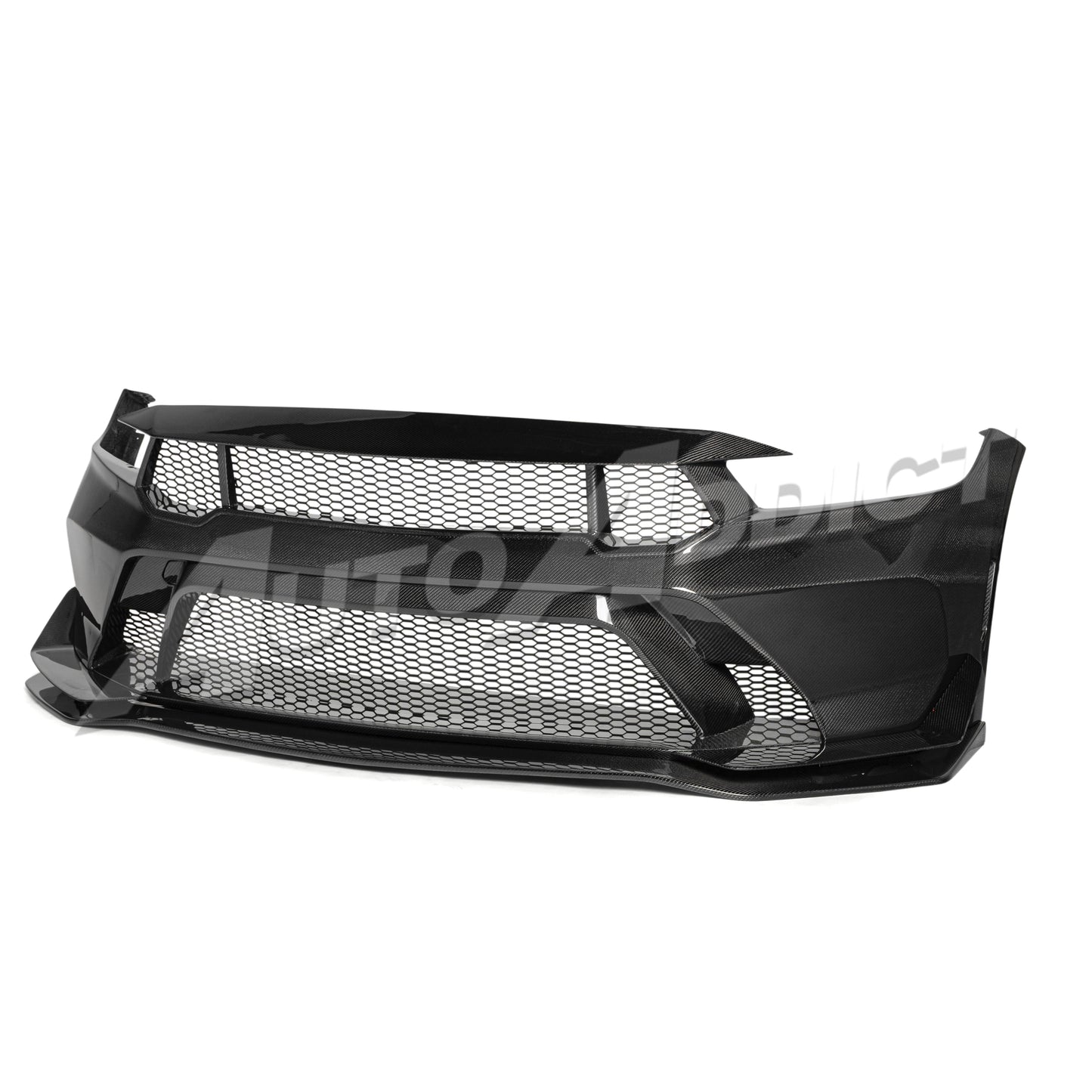 2024-2026 Mustang S650 Type-GTD Carbon Fiber Bumper Full Kit For GT/EcoBoost