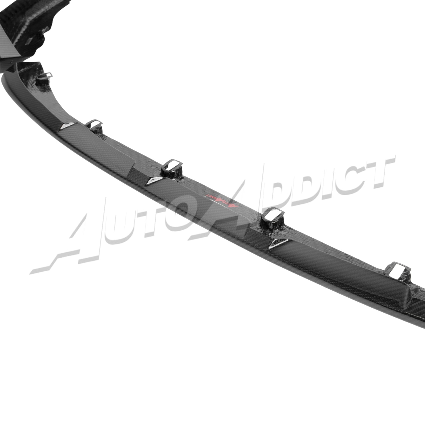 2021-2026 BMW G80 M3 G82 M4 Dry Gloss Double Sided Carbon Fiber Lower Chin Splitter 3pcs