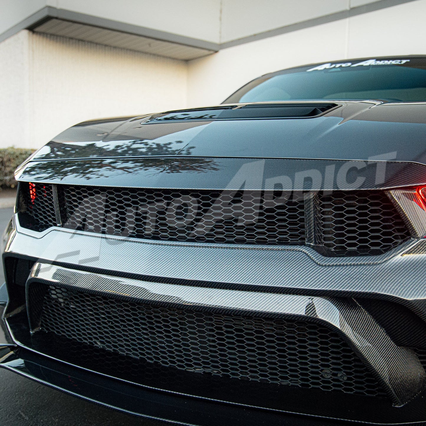 2024-2026 Mustang S650 Type-GTD Carbon Fiber Bumper Full Kit For GT/EcoBoost