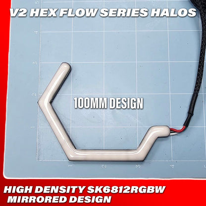 V2 Flow Series Hex Halos Rgbw