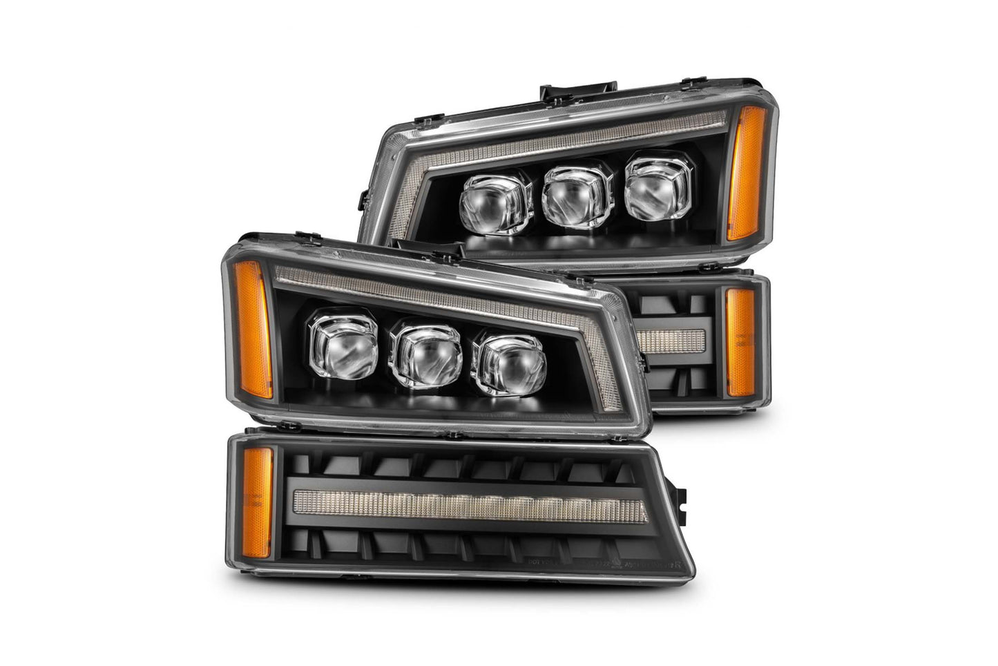 2003-2006 Chevrolet Silverado AlphaRex NOVA-Series LED Headlights