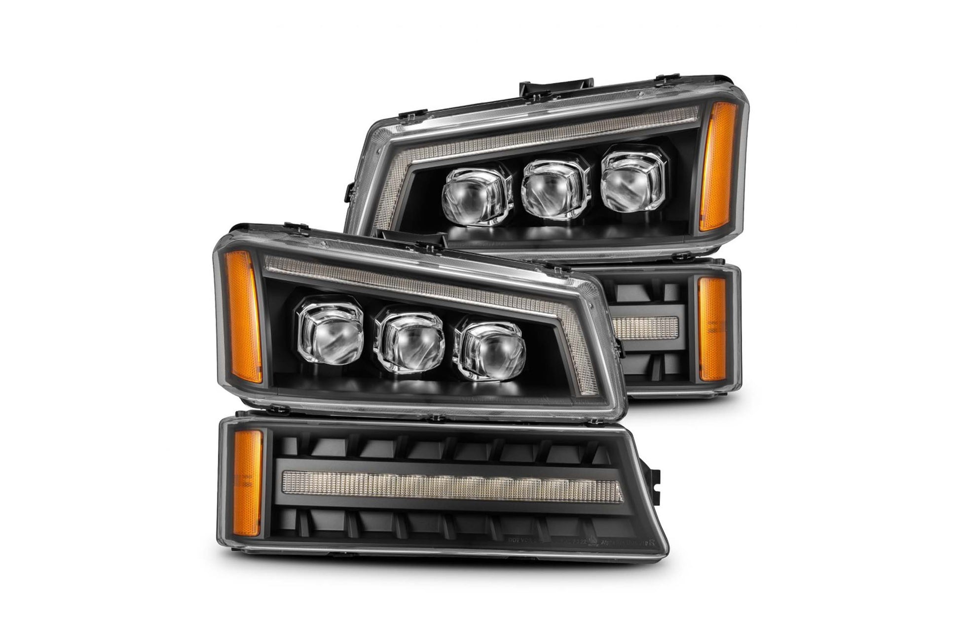 2003-2006 Chevrolet Silverado AlphaRex NOVA-Series LED Headlights