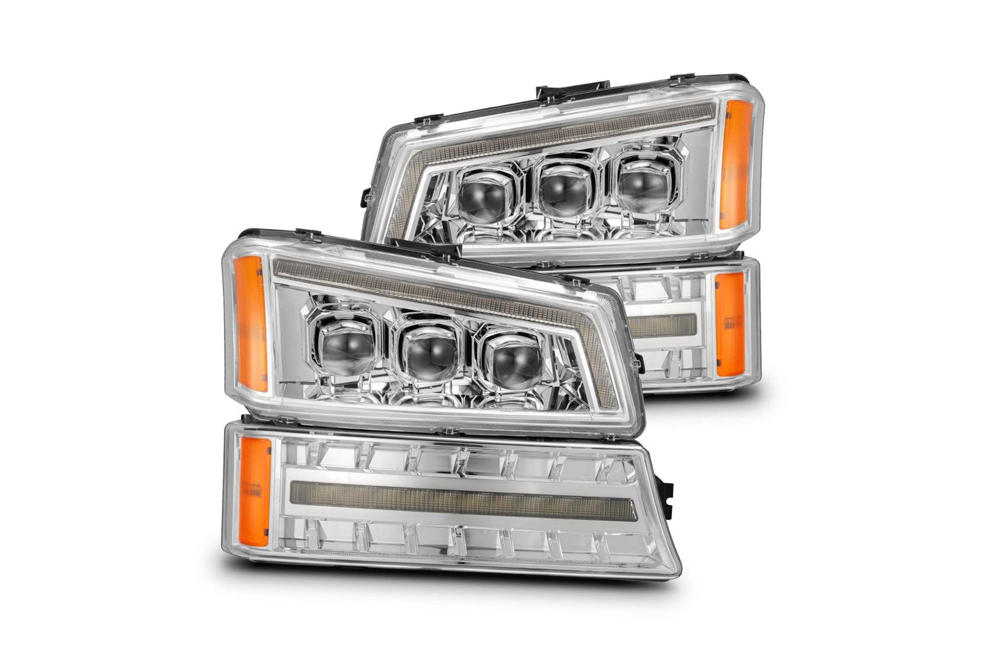 2003-2006 Chevrolet Silverado AlphaRex NOVA-Series LED Headlights