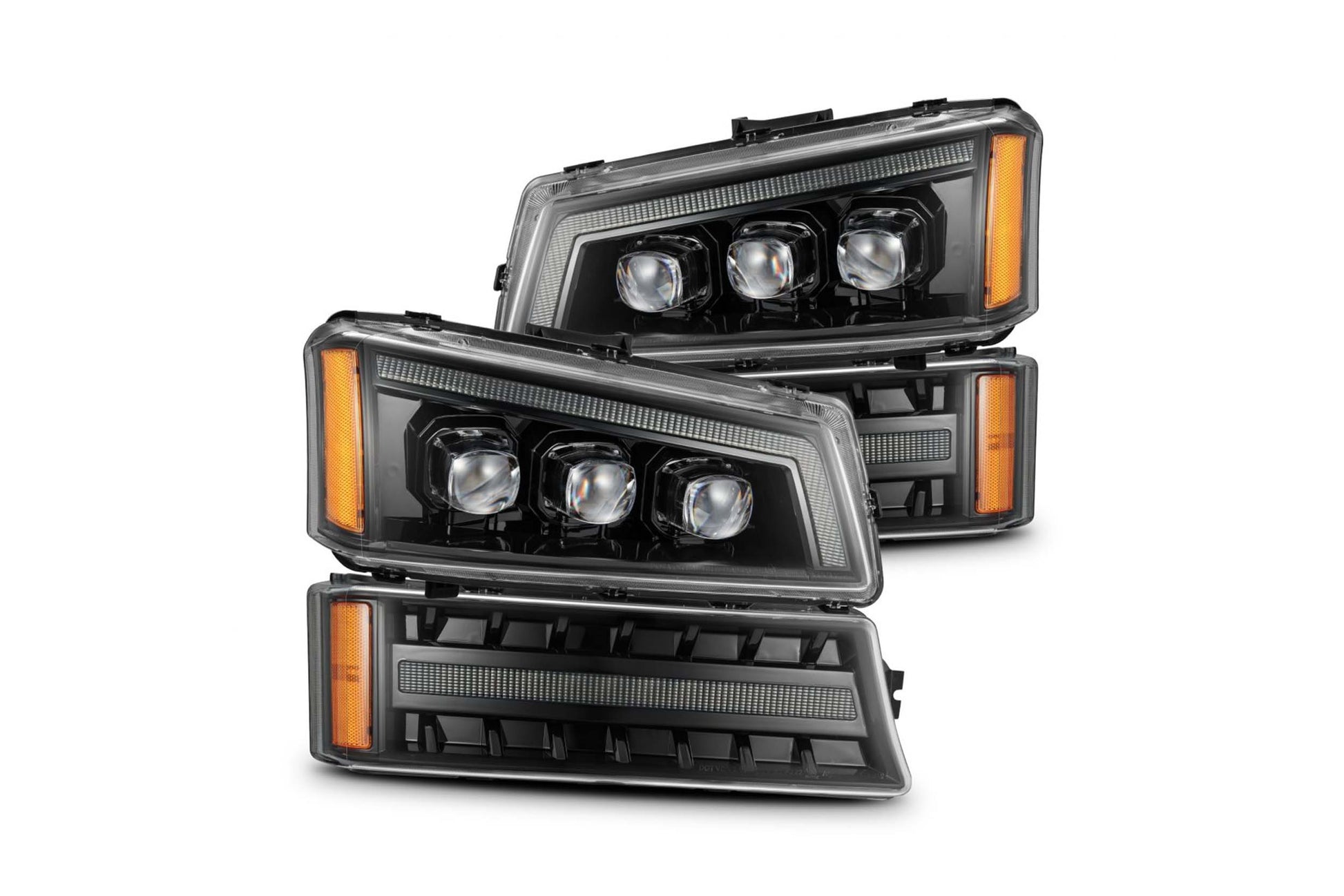 2003-2006 Chevrolet Silverado AlphaRex NOVA-Series LED Headlights