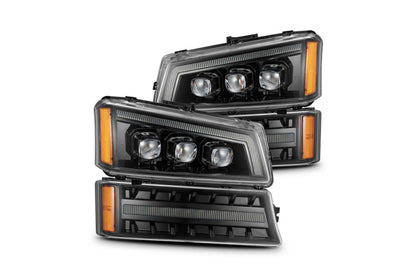 2003-2006 Chevrolet Silverado AlphaRex NOVA-Series LED Headlights