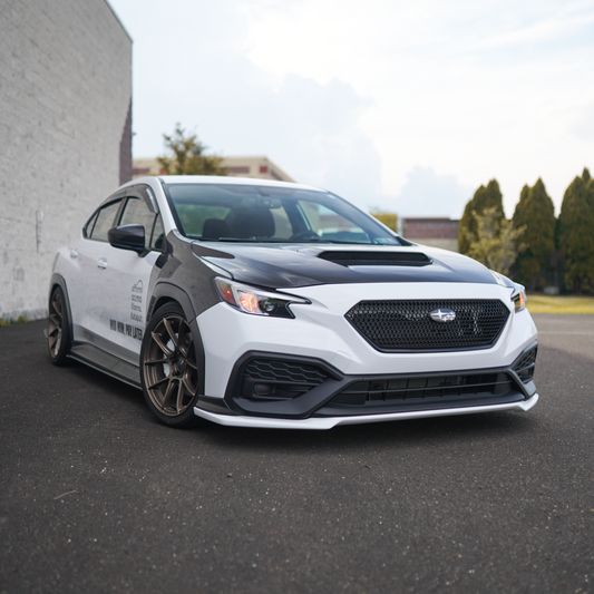 JDMuscle [22-25 WRX] Carbon Fiber Hood OEM Style 2 PC