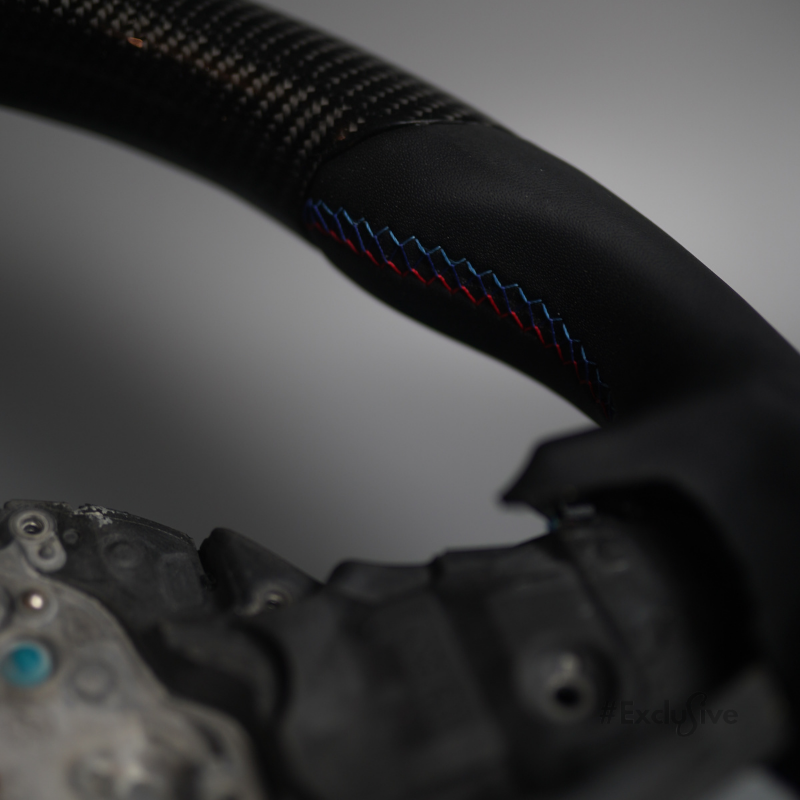2018-2024 BMW  All M Models | G07 G87 G80 G82 G83 F90 F91 F92 F93 F95 F96 F97 F98 Custom Steering Wheel by Exclusive Steering