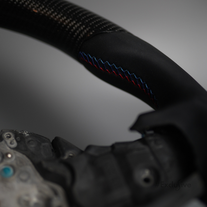 2018-2024 BMW  All M Models | G07 G87 G80 G82 G83 F90 F91 F92 F93 F95 F96 F97 F98 Custom Steering Wheel by Exclusive Steering