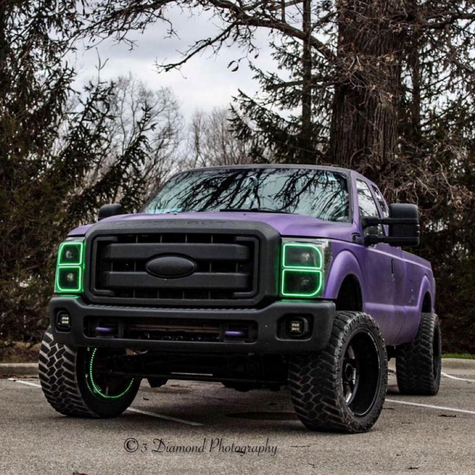 Lighting Trendz 2011-2016 Ford Super Duty Halo Flow Series DRL LED Kit