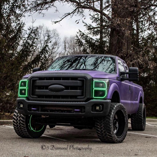 Lighting Trendz 2011-2016 Ford Super Duty Halo Flow Series DRL LED Kit