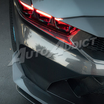 2024-2026 Mustang S650 Type-GTD Carbon Fiber Bumper Full Kit For GT/EcoBoost