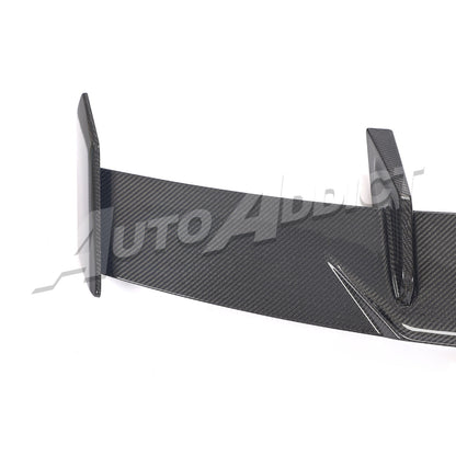 2021-2026 BMW G82 M4 Dry Gloss Double Sided Carbon Fiber V2 Rear Spoiler