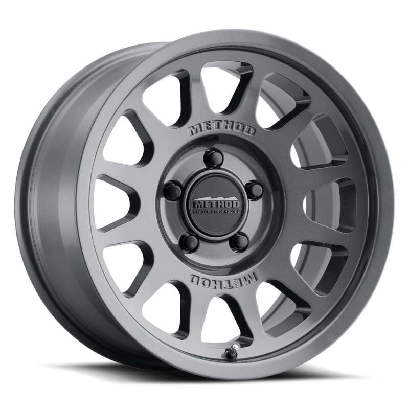 Method MR708 Bead Grip 17x8.5 0mm Offset 6x5.5 106.25mm Centerbore - Gloss Titanium