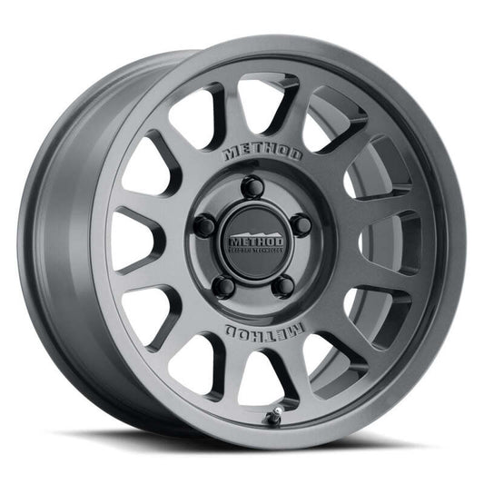 Method MR708 Bead Grip 17x8.5 0mm Offset 6x5.5 106.25mm Centerbore - Gloss Titanium