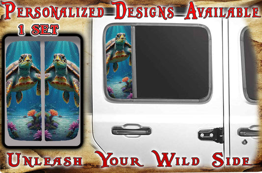 Side door window Sea Turtle 195