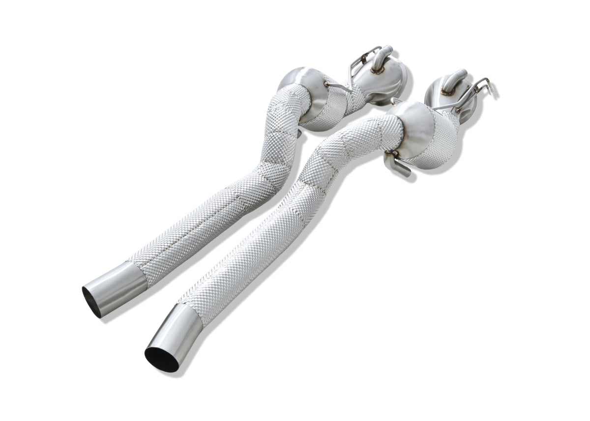 Ferrari 12Cilindri MaxFlow Performance Cats / Front Pipes - Yonristic Performance